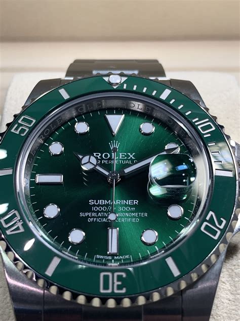 rolex hulk fuori produzione 2019|rolex hulk submariner green.